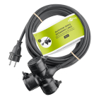 Goobay Verlengsnoer  | Goobay | 10 meter (3-voudig, IP44, 3x 1.5 mm², 16A, 3680W) 65438 K010807007 - 5