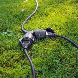 Goobay Verlengsnoer  | Goobay | 25 meter (2-voudig, IP44, 3x 1.5 mm², 16A, 3680W) 65436 K010807005 - 4