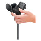 Goobay Verlengsnoer    | Goobay | 5 meter (2-voudig, IP44, 3x 1.5 mm², 16A, 3680W) 65434 K010807004 - 3