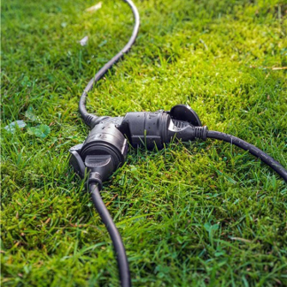 Goobay Verlengsnoer    | Goobay | 5 meter (2-voudig, IP44, 3x 1.5 mm², 16A, 3680W) 65434 K010807004 - 4