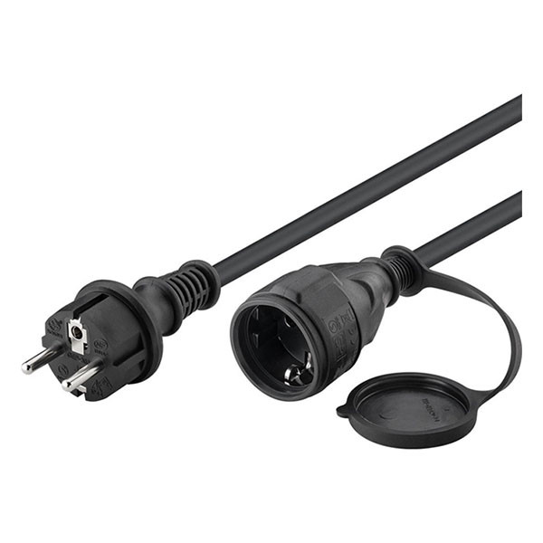 Goobay Verlengsnoer | Goobay | 5 meter (IP44, 3x 1.5 mm², 16A, 3680W) 71472 K010802239 - 2