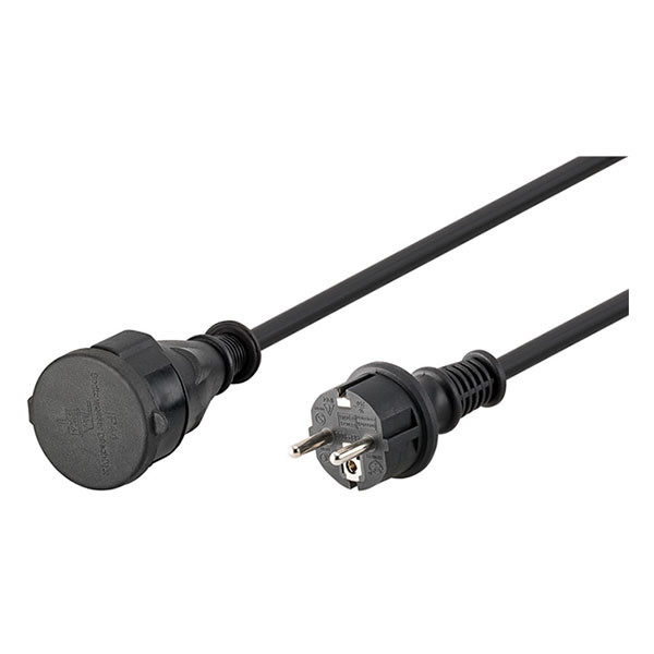Goobay Verlengsnoer | Goobay | 5 meter (IP44, 3x 1.5 mm², 16A, 3680W) 71472 K010802239 - 3