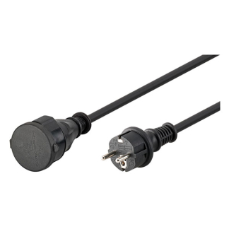 Goobay Verlengsnoer | Goobay | 5 meter (IP44, 3x 1.5 mm², 16A, 3680W) 71472 K010802239 - 3