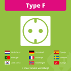 Goobay Wereldstekker | Goobay | Wereld naar Type E en F (Geaard, Zwart) 94028 K050801103 - 4