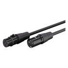 Goobay XLR kabel | V ↔ M  | Goobay | 1 meter (Gebalanceerd, Stereo, 3-pins) 80028 K010411269 - 1