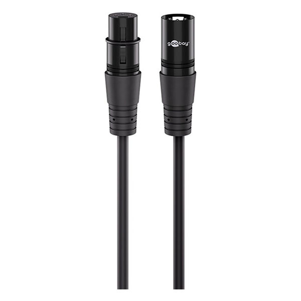 Goobay XLR kabel | V ↔ M  | Goobay | 1 meter (Gebalanceerd, Stereo, 3-pins) 80028 K010411269 - 2