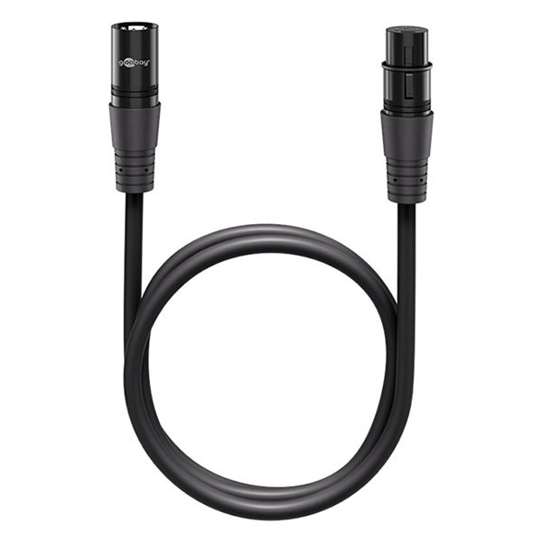 Goobay XLR kabel | V ↔ M  | Goobay | 1 meter (Gebalanceerd, Stereo, 3-pins) 80028 K010411269 - 4