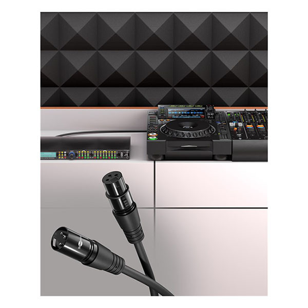 Goobay XLR kabel | V ↔ M  | Goobay | 1 meter (Gebalanceerd, Stereo, 3-pins) 80028 K010411269 - 5