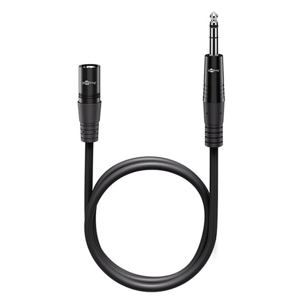 Goobay XLR naar jack 6.35 mm kabel | V ↔ M | Goobay | 1 meter (Stereo, Gebalanceerd, 100% koper) 80049 K010411264 - 4