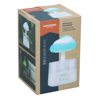 Grundig Luchtbevochtiger | Grundig | 450 ml (5 kleuren, Timer, Regendruppel effect) 871125234748 K170101234 - 6