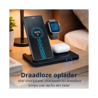 Grundig Opvouwbare draadloze oplader | Grundig (3-in-1, 10W, Zwart) 871125235870 K070501294 - 5