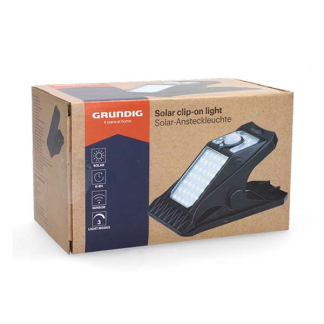 Grundig Solar cliplamp | Grundig | Bewegingssensor (3 standen, Eenvoudige bevestiging) 50632 K170105167 - 7