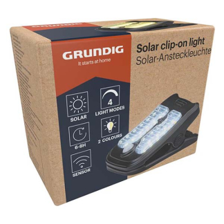 Grundig Solar cliplamp | Grundig | Bewegingssensor (4 standen, Eenvoudige bevestiging) 50633 K170105168 - 3