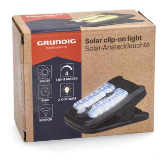 Grundig Solar cliplamp | Grundig | Bewegingssensor (4 standen, Eenvoudige bevestiging) 50633 K170105168 - 4