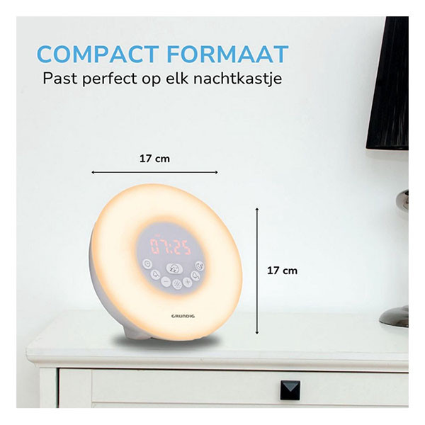 Grundig Wekkerradio | Grundig (Wake-up light, Sluimerstand, White noise) 25998 K010810041 - 4
