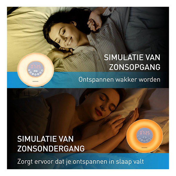 Grundig Wekkerradio | Grundig (Wake-up light, Sluimerstand, White noise) 25998 K010810041 - 6