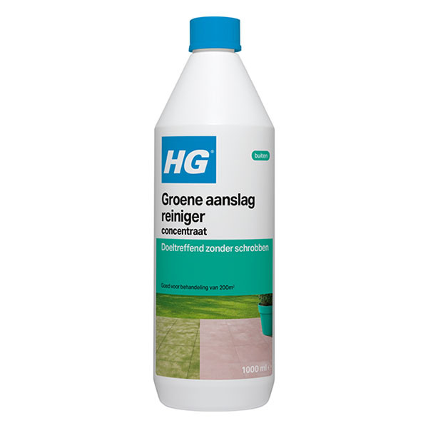 HG  Groene aanslag verwijderaar | HG | 200 m² (Concentraat, 1 liter) 181100100 K170405187 - 1