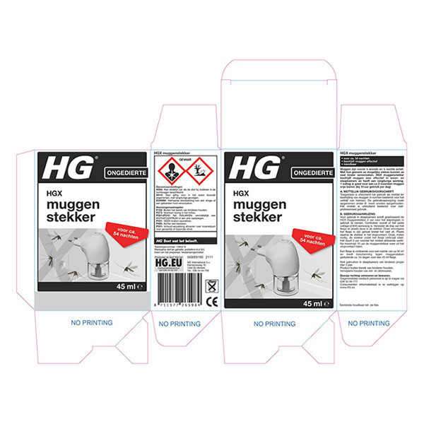 HG  Muggenstekker | HG | 30 m² (Eurostekker, 54 nachten) 553005100 K170501704 - 2