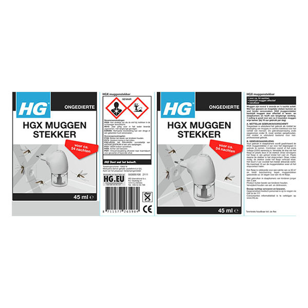 HG  Muggenstekker | HG | 30 m² (Eurostekker, 54 nachten) 553005100 K170501704 - 3
