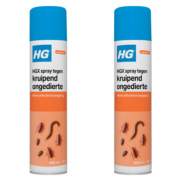 HG  Vlooienspray | HG X | 2 stuks | 400 ml  V170111474 - 1