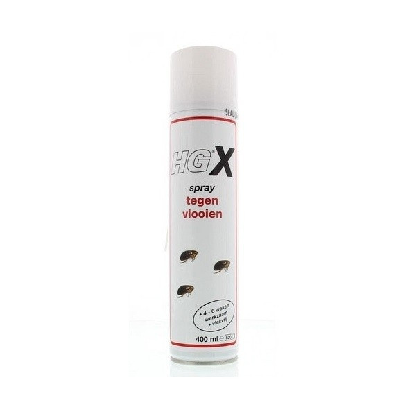 dood Snel regeren Vlooienspray | HG X (Geschikt voor in huis, 400 ml) HG Kabelshop.nl