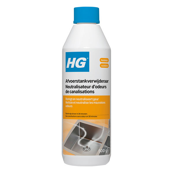 HG afvoerstank verwijderaar | 500 gr (Gebruiksklaar, Voor de keuken en badkamer) 624050100 624050103 K170405105 - 1