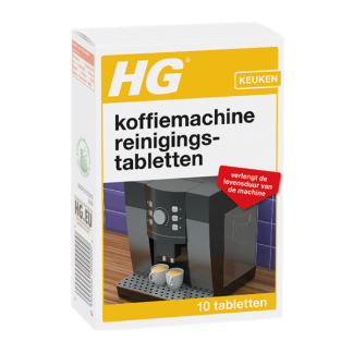 HG koffiemachine reinigingstabletten | 10 stuks (Voor (vol)automatische koffiemachines) 637000100 637000103 K170405126 - 