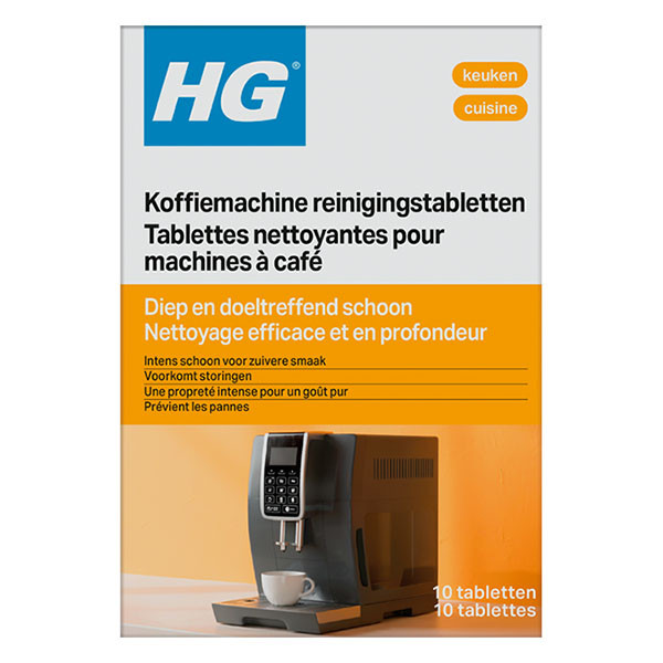HG koffiemachine reinigingstabletten | 10 stuks (Voor (vol)automatische koffiemachines) 637000100 637000103 K170405126 - 1
