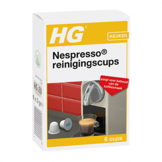 HG reinigingscups voor Nespresso® machines | 6 stuks 678000100 678000103 K170405128 - 1