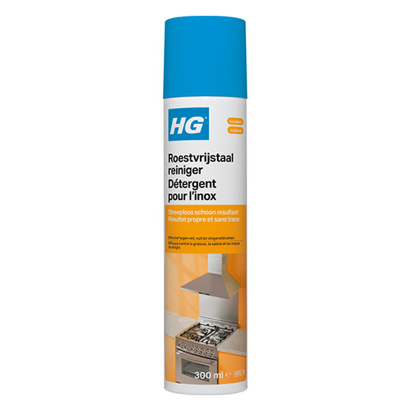HG roestvrijstaal reiniger | 300 ml (Voor de keuken) 341030100 341030103 K170405150 - 1