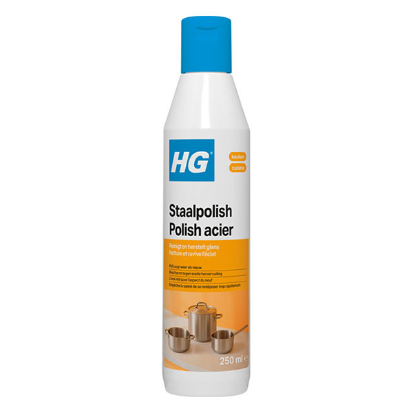 HG staalpolish | 250 ml (Voor de keuken) 168030100 168030103 K170405146 - 1