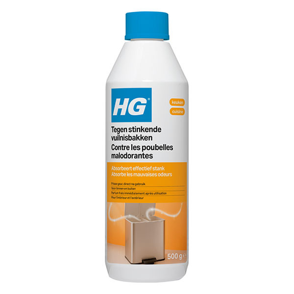 HG tegen stinkende vuilnisbakken | 500 gram (Voor binnen en buiten) 654050100 654050103 K170405117 - 1