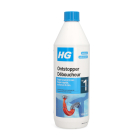 HG vloeibare ontstopper | 1000 ml (Gebruiksklaar, Badkamer en toilet)