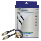 HQ Digitale Tulp (RCA) composiet videokabel 20 meter (Hoge kwaliteit, Verguld, 100% koper) HQSS3542/20 K010302018 HQ Digitale Tulp (RCA) composiet videokabel 20 meter (Hoge kwaliteit, Verguld, 100% koper) HQSS3542/20 K010302018