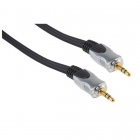 HQ JACK 3.5 mm stereo kabel 2,5 meter (Hoge kwaliteit, 24K verguld) HQSS2404/25 K010301183 HQ JACK 3.5 mm stereo kabel 2,5 meter (Hoge kwaliteit, 24K verguld) HQSS2404/25 K010301183