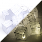 HQ Lichtslinger | Vierkant (10 LEDs, Batterijen, Wit) HQLEDSLSQRCOT K150304008 HQ Lichtslinger | Vierkant (10 LEDs, Batterijen, Wit) HQLEDSLSQRCOT K150304008
