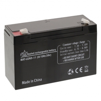 HQ Loodaccu (6 V, 10.000 mAh) BAT-LEAD-11 K120510011 - 1