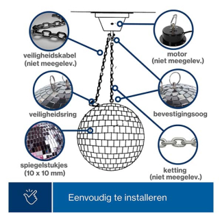 HQ Power Discobal | HQ power (30 centimeter, Veiligheidsring) VDL30MB2 K150301016 - 5