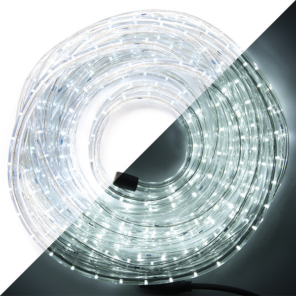 Passend krekel leveren Lichtslang | 10.5 meter | HQ Power (324 LEDs, Koud wit, Binnen/Buiten) HQ  Power Kabelshop.nl