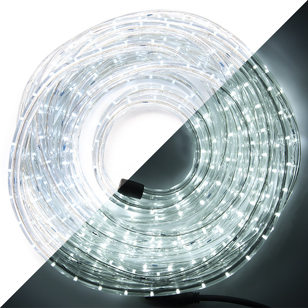HQ Power Lichtslang | 10.5 meter | HQ Power (324 leds, Binnen/Buiten, Koud wit) HQRL09001 K150302414 - 1