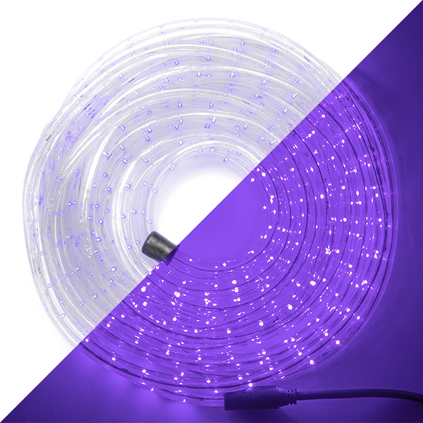 HQ Power Lichtslang | 10.5 meter | HQ Power (324 leds, Binnen/Buiten, Paars) HQRL09007 K150302420 - 1