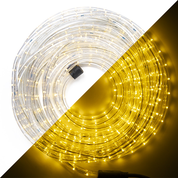 HQ Power Lichtslang | 10.5 meter | HQ Power (324 leds, Binnen/Buiten, Warm wit) HQRL09002 K150302415 - 1