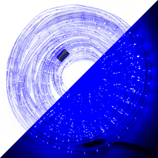 HQ Power Lichtslang | 10.5 meter | HQ Power (324 leds, Blauw, Binnen/Buiten) HQRL09005 K150302418 - 1