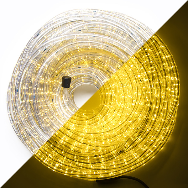 Lichtslang | 46.5 meter | HQ Power (1620 LEDs, Warm wit, Binnen/Buiten) HQ