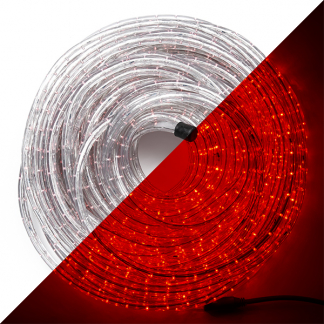HQ Power Lichtslang | 46.5 meter | HQ Power (1620 leds, Rood, Binnen/Buiten) HQRL45003 K150302424 - 1