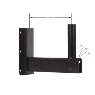 HQ Power Luidspreker muurbeugel | HQ (Max. 25 kg, Zwart) VDLLB5 K101501006 - 2
