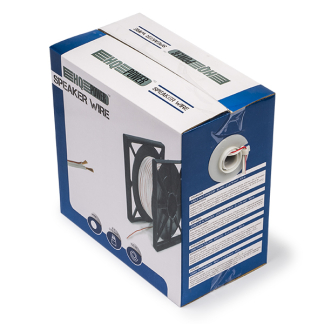 HQ Power Luidsprekerkabel op rol | HQ Power | 100 meter (0.75 mm², Wit) HQLW13001 K010308572 - 1