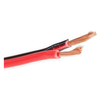 HQ Power Luidsprekerkabel op rol | HQ Power | 100 meter (1.50 mm², CCA, Rood/Zwart) HQLW12005 K010308570 - 3