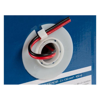 HQ Power Luidsprekerkabel op rol | HQ Power | 100 meter (1.50 mm², CCA, Rood/Zwart) HQLW12005 K010308570 - 4