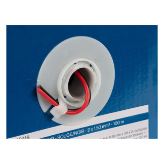 HQ Power Luidsprekerkabel op rol | HQ Power | 100 meter (1.5 mm², Rood/Zwart) HQLW10004 K010308567 - 4